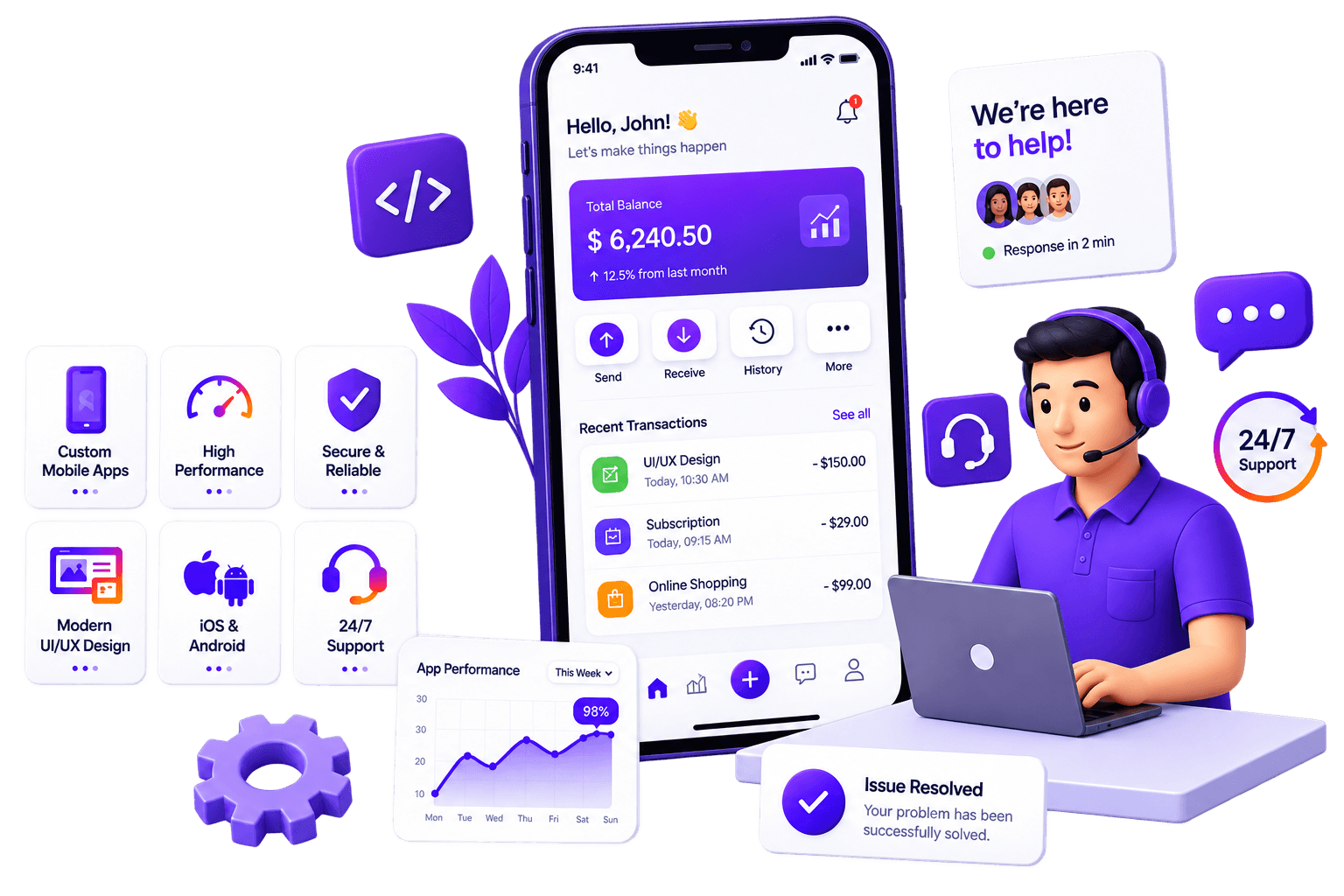 Mobile app development for businesses in Pollachi and Coimbatore